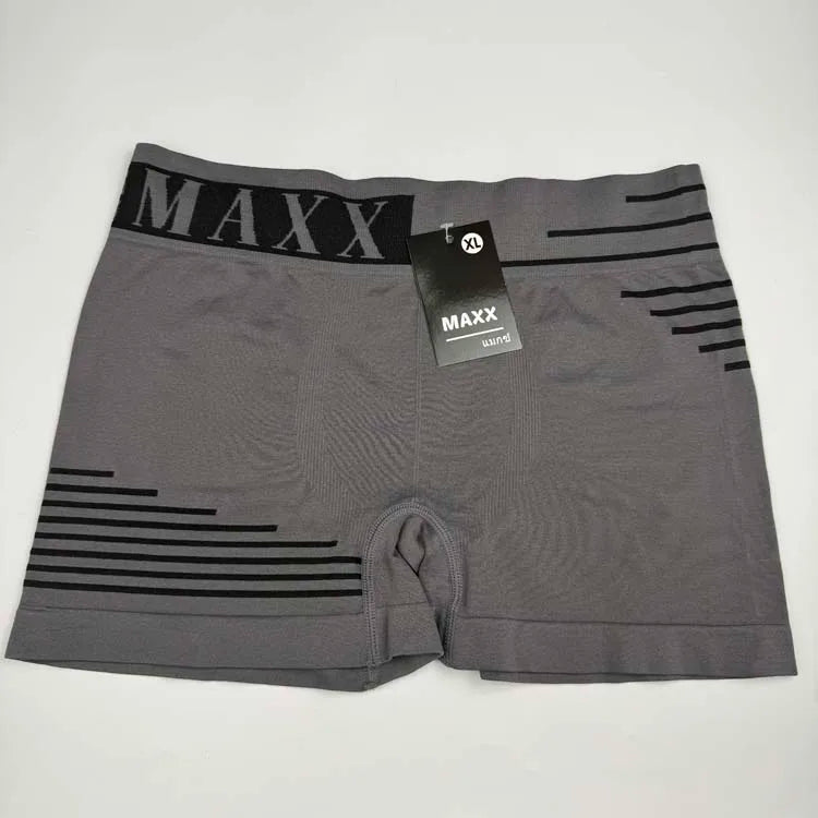Wholesale Mid-Rise Seamless Trunk Underwear High Stretch Polyamide Fabric Underpants Boxer Briefs