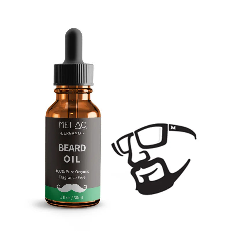 Cross Border Herbal Argan Beard Oil Double Moisturizing Men's Care Wholesale